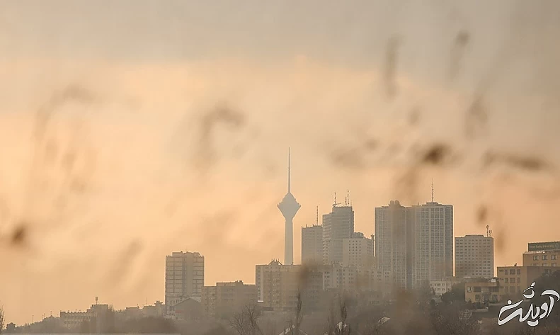 (تصاویر) شرایط ناسالم هوای تهران